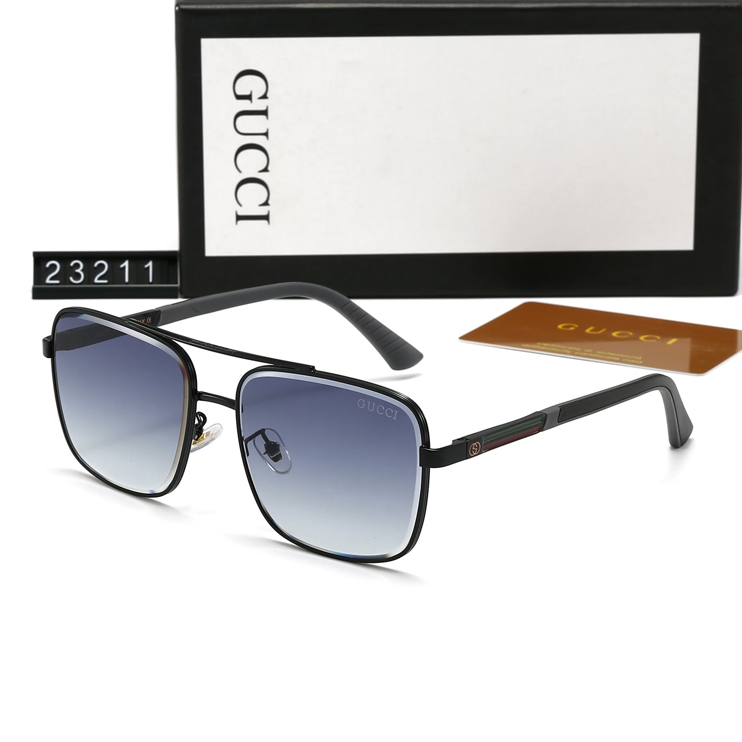 Fashion Polarized Metal Sunglasses 23211s-sss