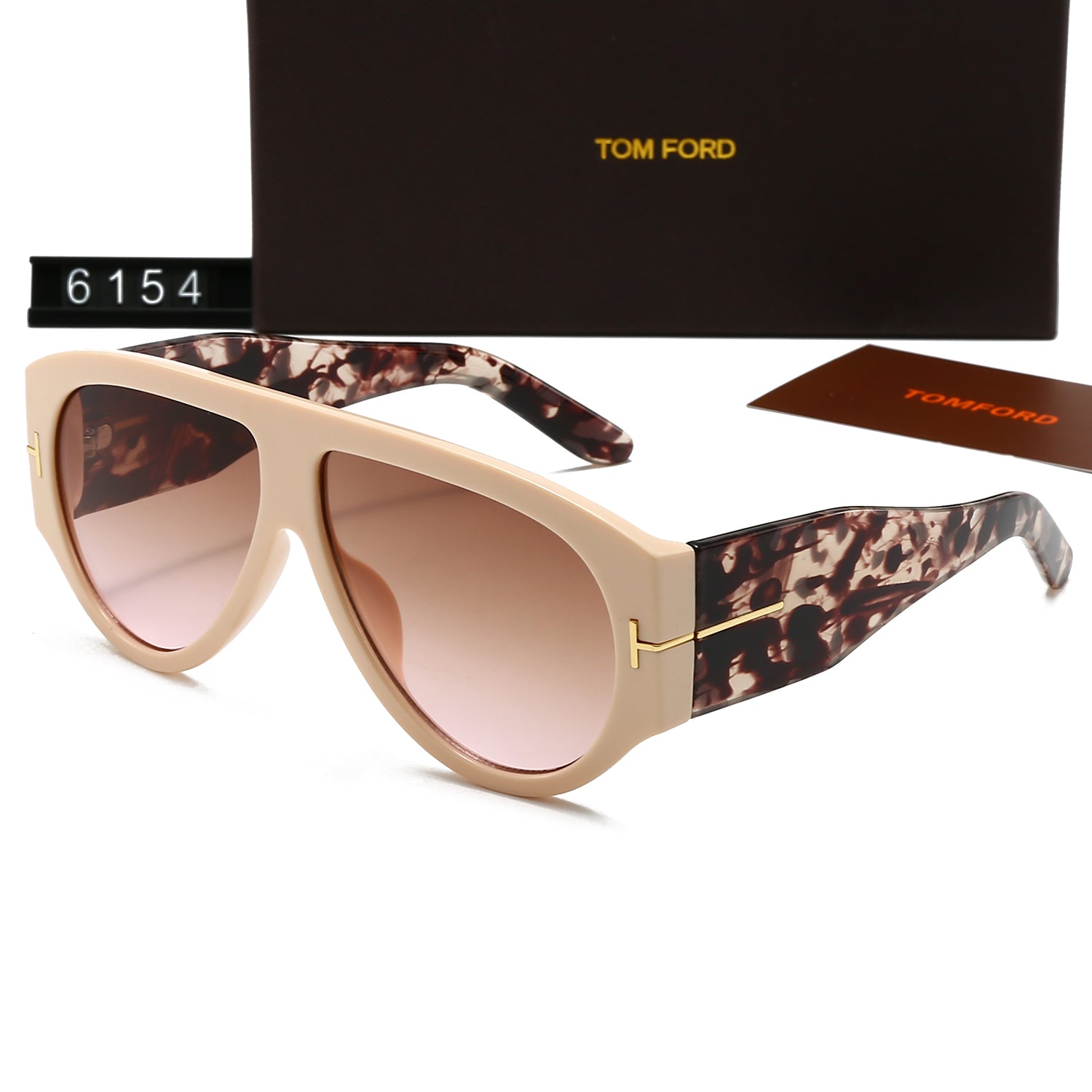 Fashion cat-eye sunglasses 6154s-sss