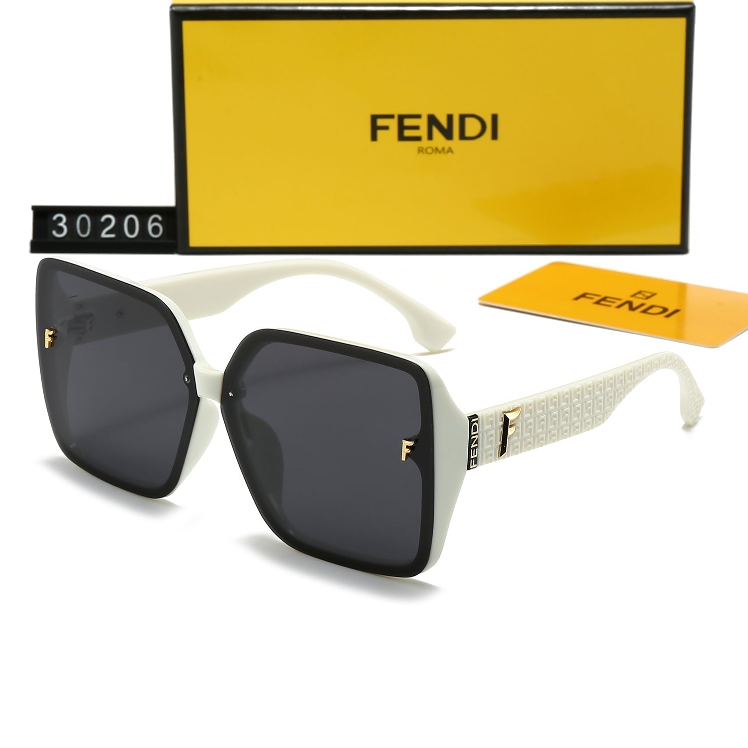 Square frame holiday sunglasses 30206s-sss